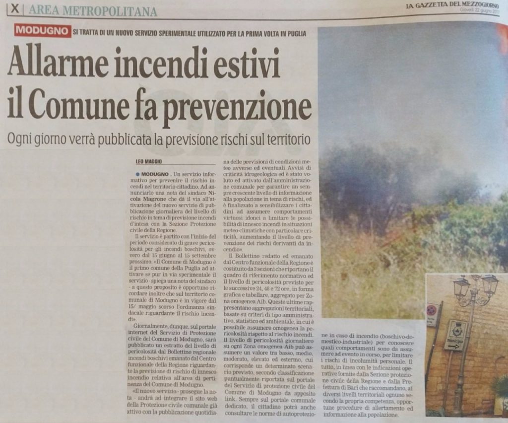 Gazzetta-del-Mezzogiorno-22-giugno-2017-bollettino-incendi-boschivi